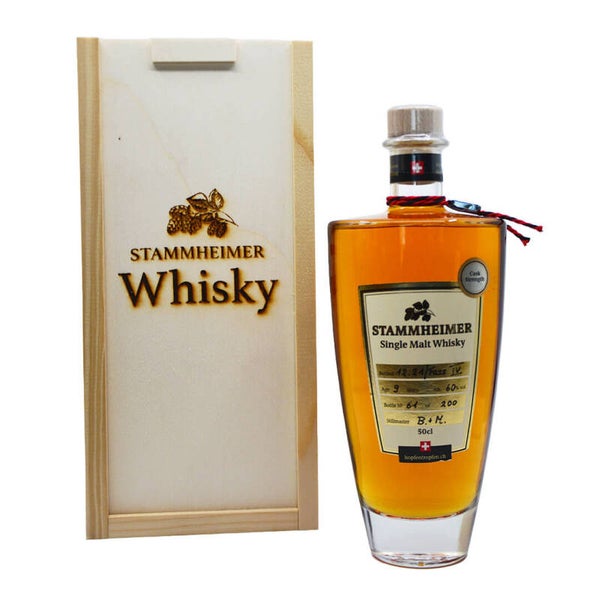 Holz Chachtel mit Single Malt