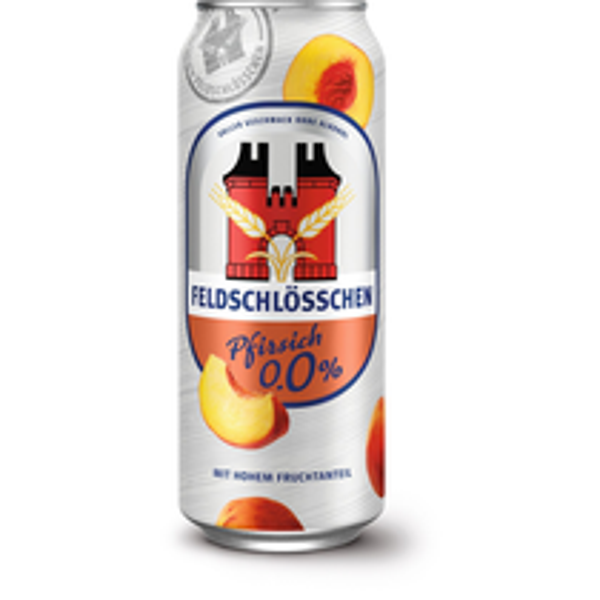 Feldschlösschen Pfirsich 4x6 50 cl Dose ohne Alk