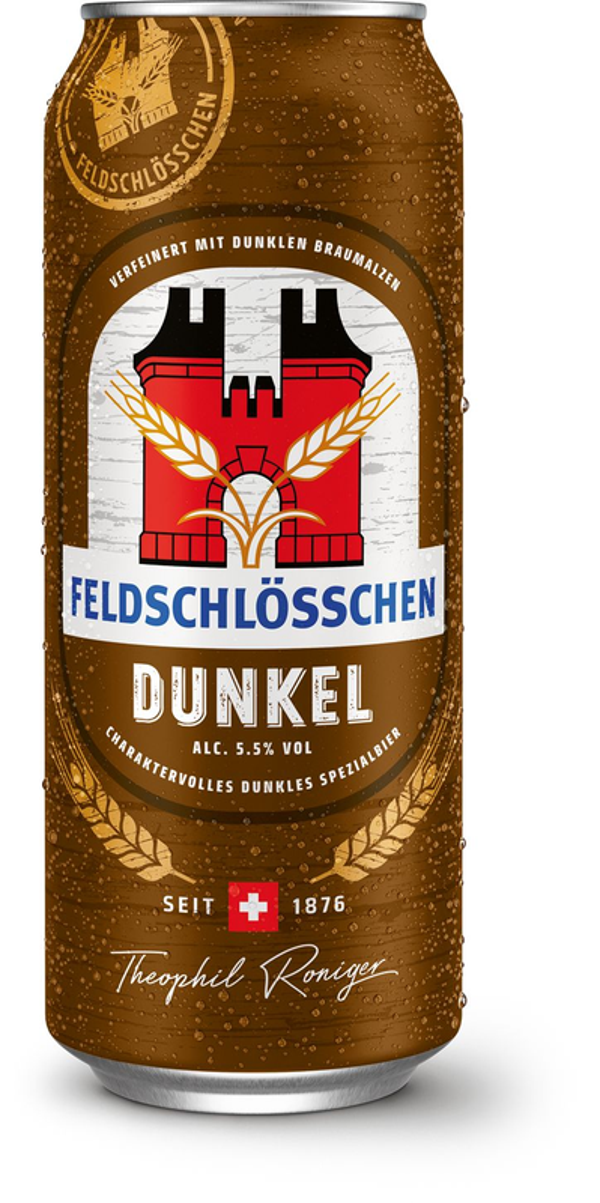 Feldschlösschen Dunkel Dose 4x50cl