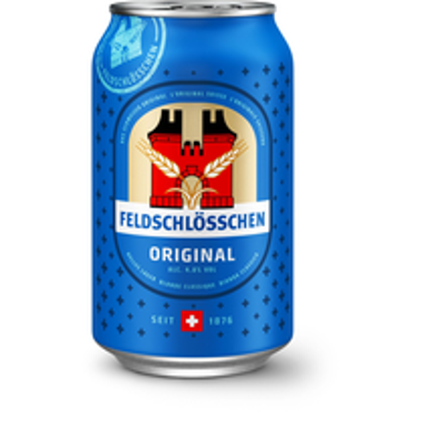 Feldschlösschen Lager Dose 24x33cl