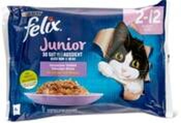 Felix Junior Häppchen in Gelee Mix