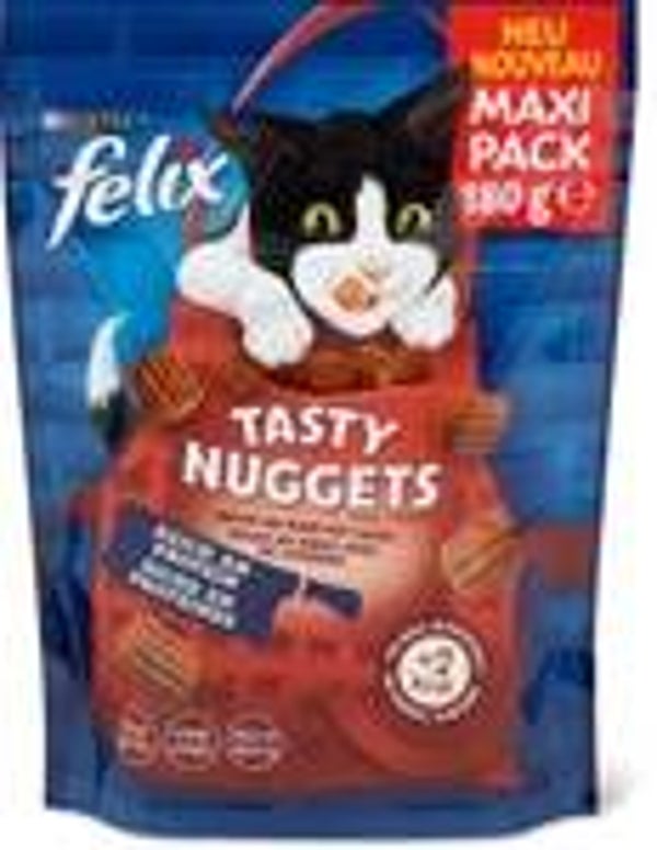 Felix Purina Snack für Katzen Rind, Lamm