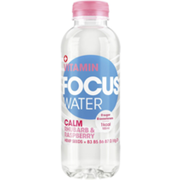 Focuswater Calm Rhabarber+Himbeer 6x50cl