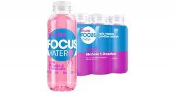 Focus Water Mirabelle+Rhubarber