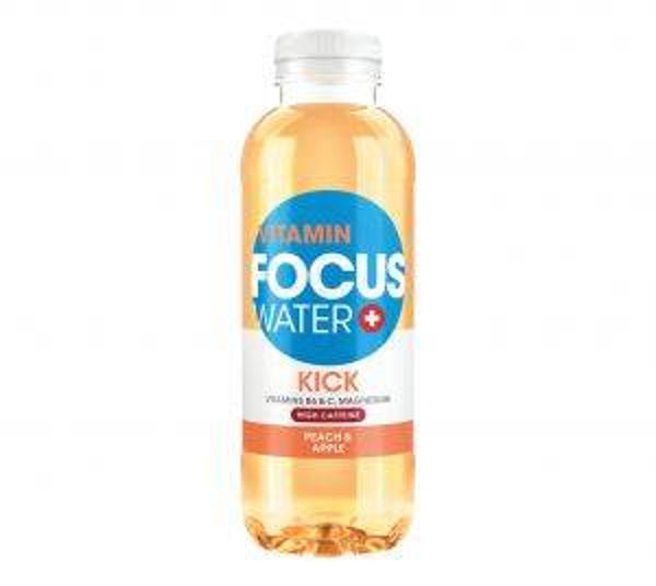 Focuswater Kick Pfirsich+Apfel