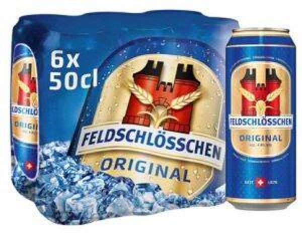 Feldschlösschen Lager Dose