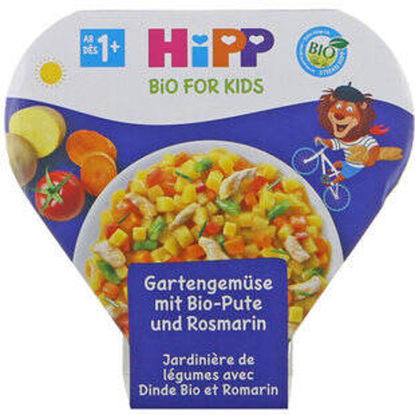 Hipp Bio Gartengemüse Pute+Rosmarin