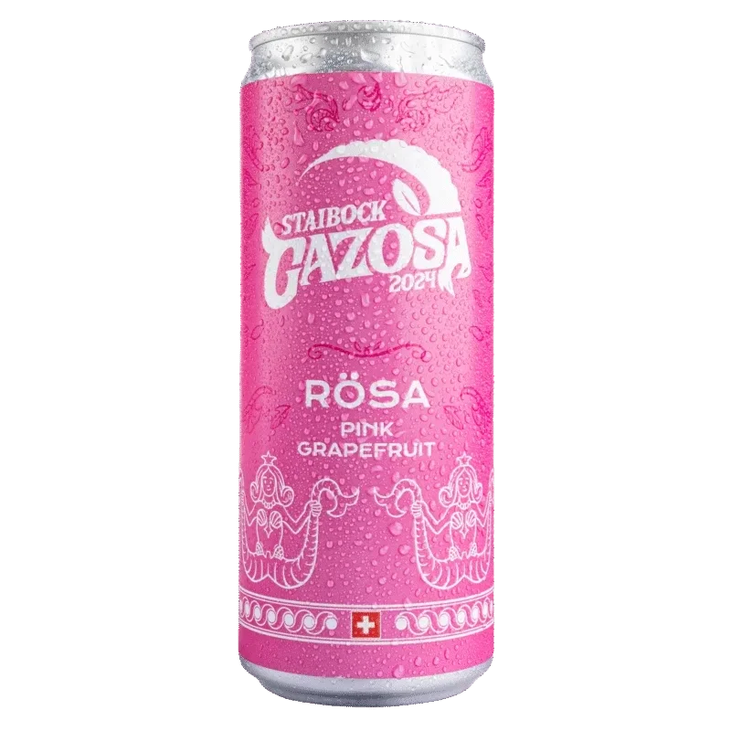 Staibock Gazosa Rösa 24x33cl
