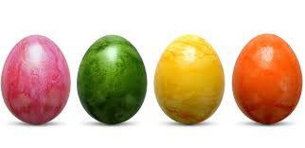 Bio Gefärbte Eier 4 Stk