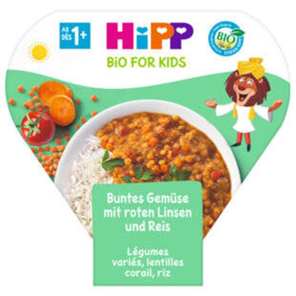 Hipp Gemüseeintopf mit roten Linsen