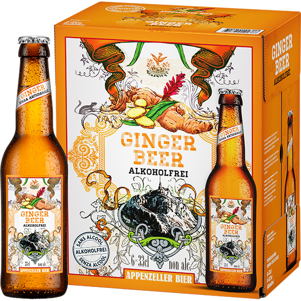 Ginger Beer 6x33cl Alkoholfrei