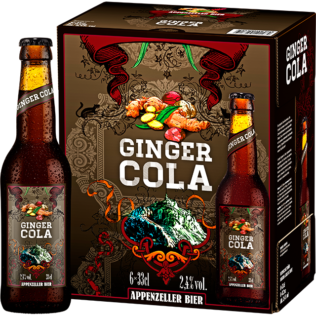 Ginger Cola 6x33cl 2.40% Alk Mischgetränk