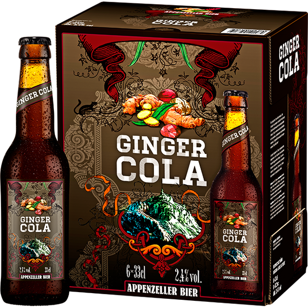 Ginger Cola 6x33cl 2.40% Alk Mischgetränk