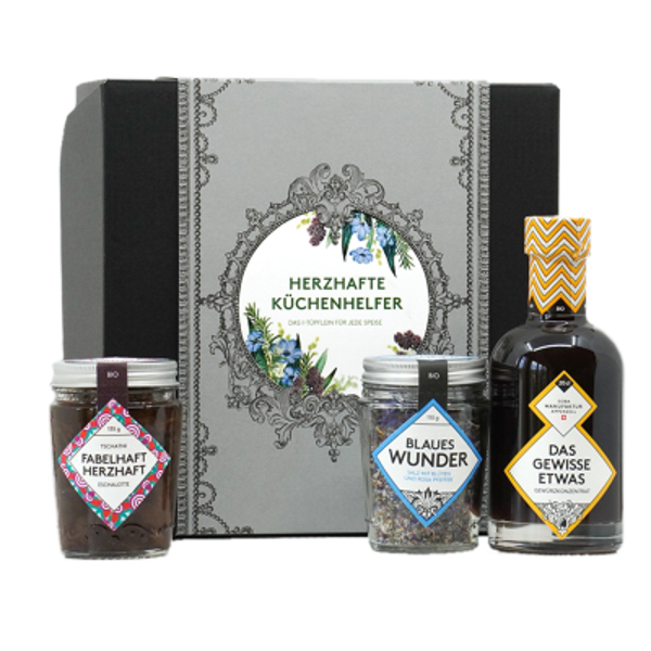 Geschenktrocke Herzhafte Küchenhelfer