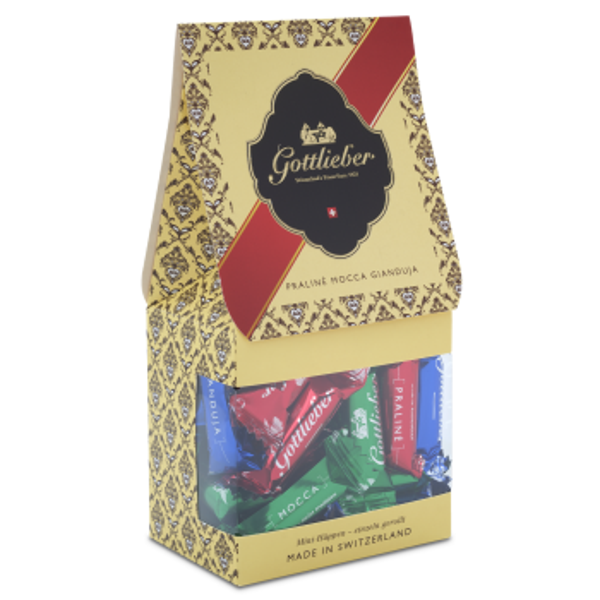 Mini Hüppen Praline, Mocca, Gianduja 150g