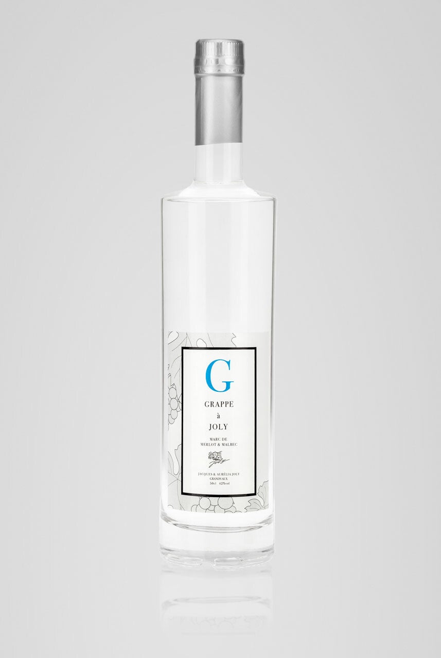 Brandy Grappe a Joly de Merlot + Malbec  50cl