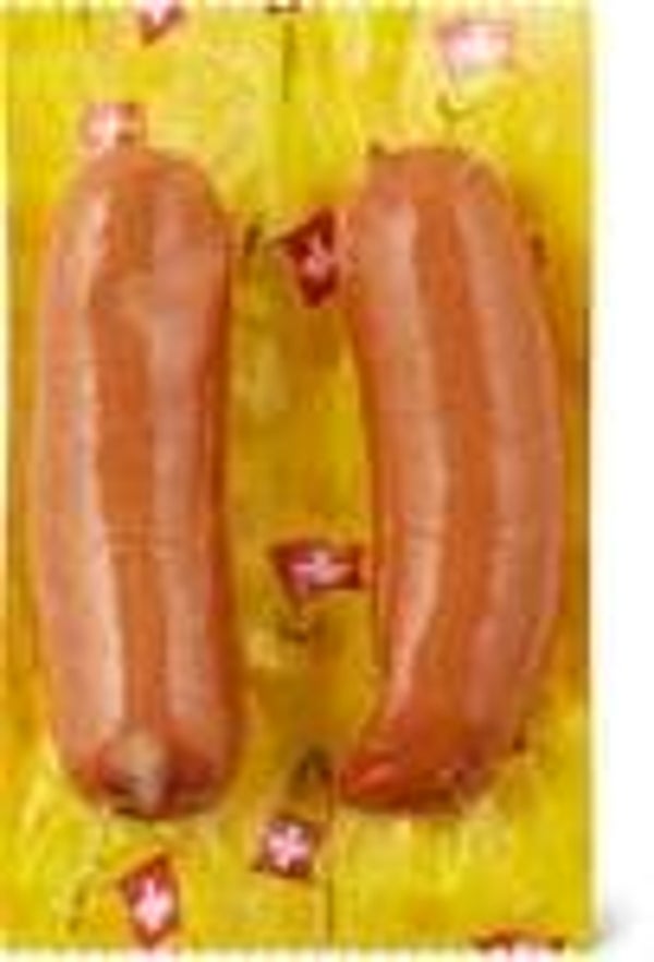Grillwurst mit Käse