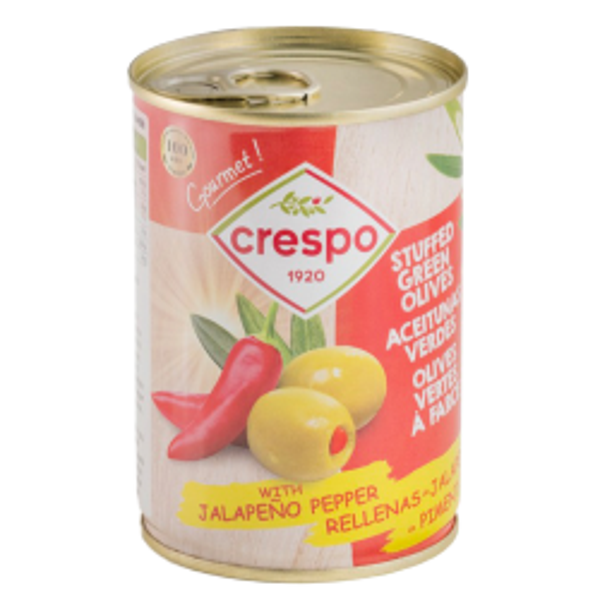 Grüne Oliven gefüllt Jalapeno 130g