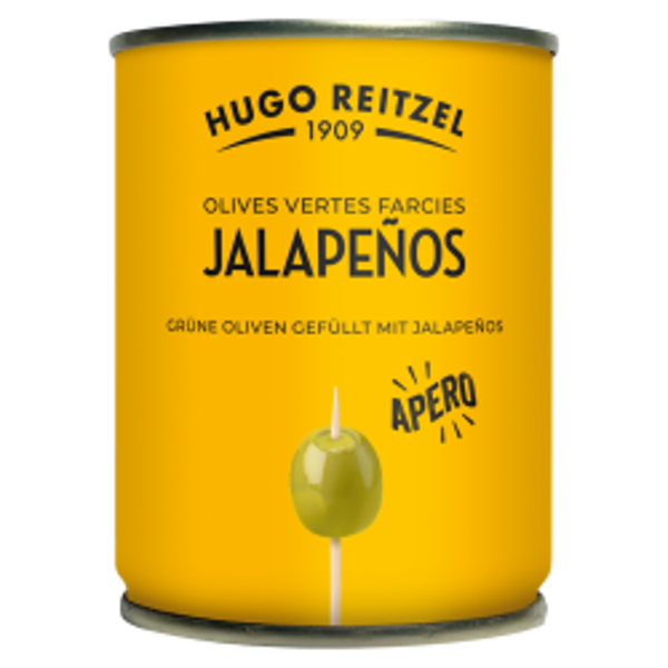 Grüne Oliven Gefüllt mit Jalapeno 120g