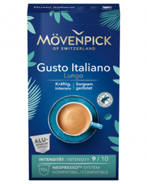 Mövenpick Gusto Italiano Lungo Alukapseln