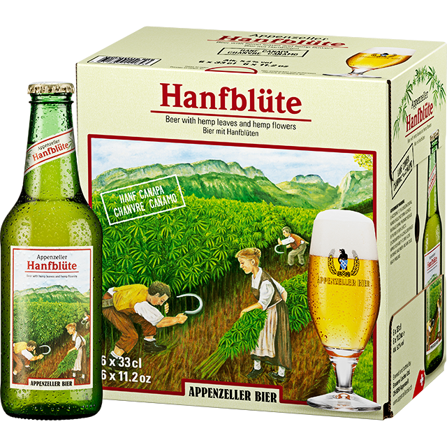 Hanfblüte Naturtrüeb 6x33cl 5.20% Alk