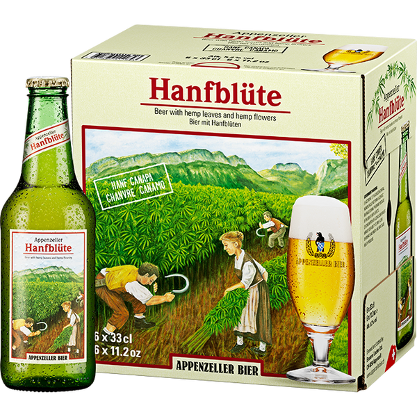 Hanfblüte Naturtrüeb 6x33cl 5.20% Alk