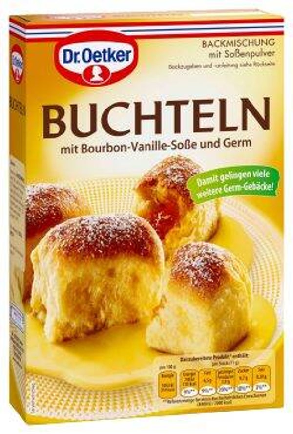 Buchteln mit Vanille Sosse 537g