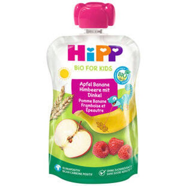 Hipp Apfel-Banane-Himbeere Vollkorn