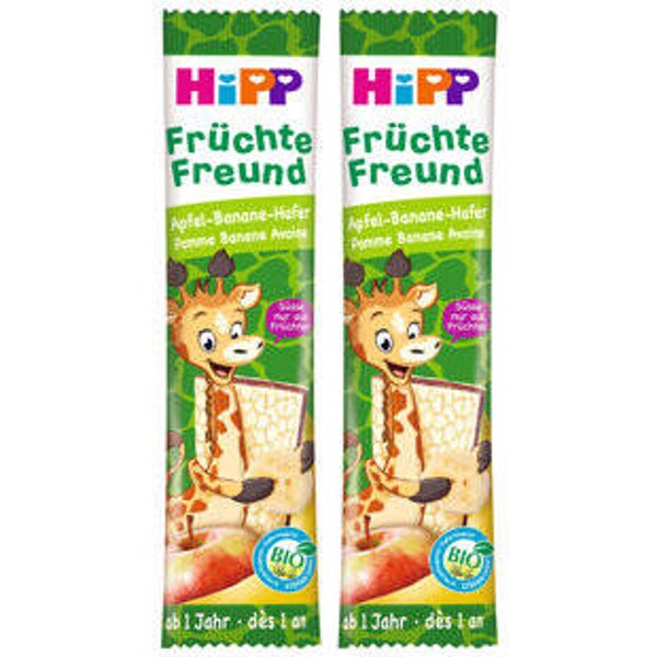 Hipp Früchte Freund Riegel Apfel+Banane mit Hafer