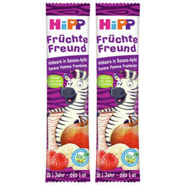 Hipp Früchte Freund Riegel Himbeere Banane+Apfel