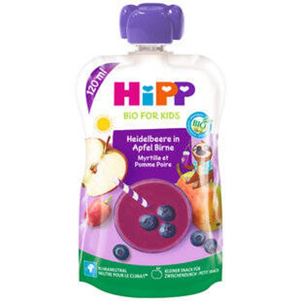 Hipp Bio Smoothie Heidelbeere Apfel+Banane