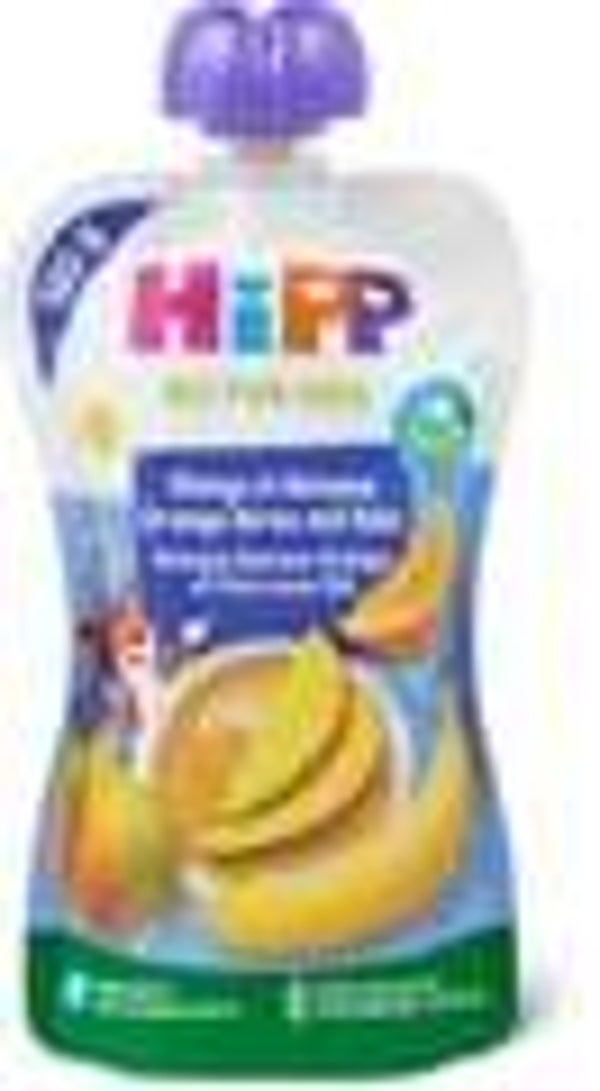 Bio Mango in Banane-Orange-Birne mit Reis