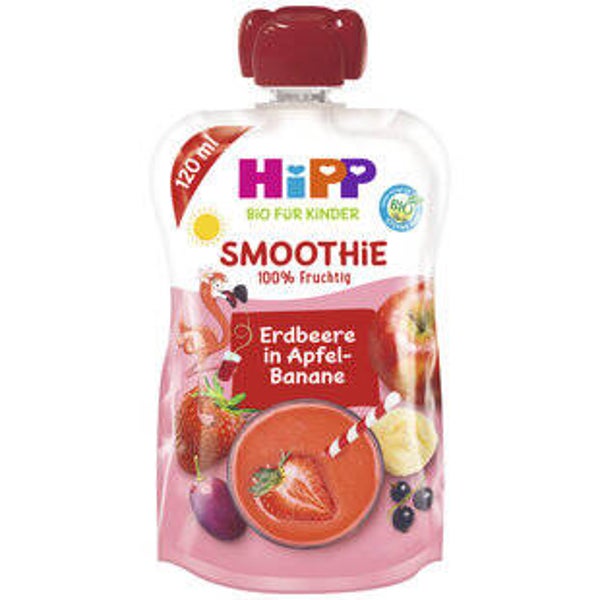 Hipp Smoothie Rote Früchte Apfel+Banane