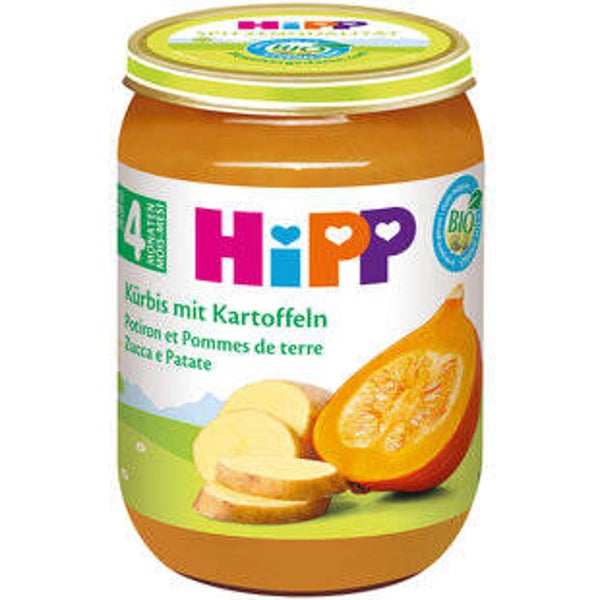 Hipp Kürbis mit Kartoffeln