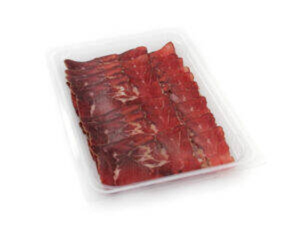 Hobelfleisch geschnitten