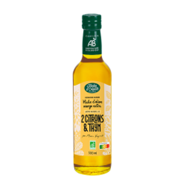 Huile D Olivie Jo Thym Et Deux Citrons