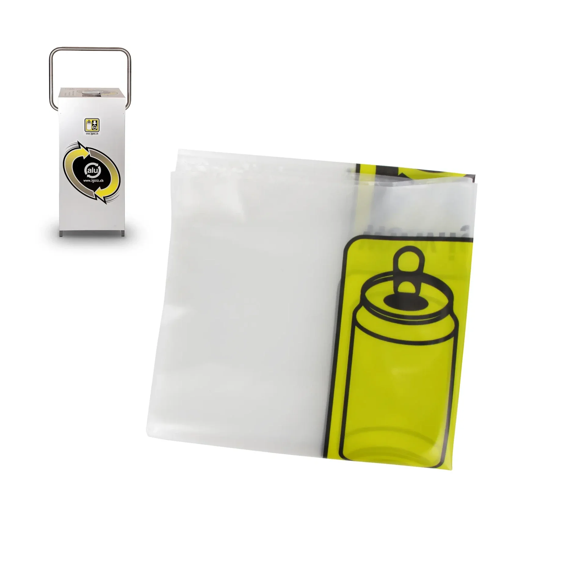 80-Liter Alu-Säcke (Rollle a 10 Stück)