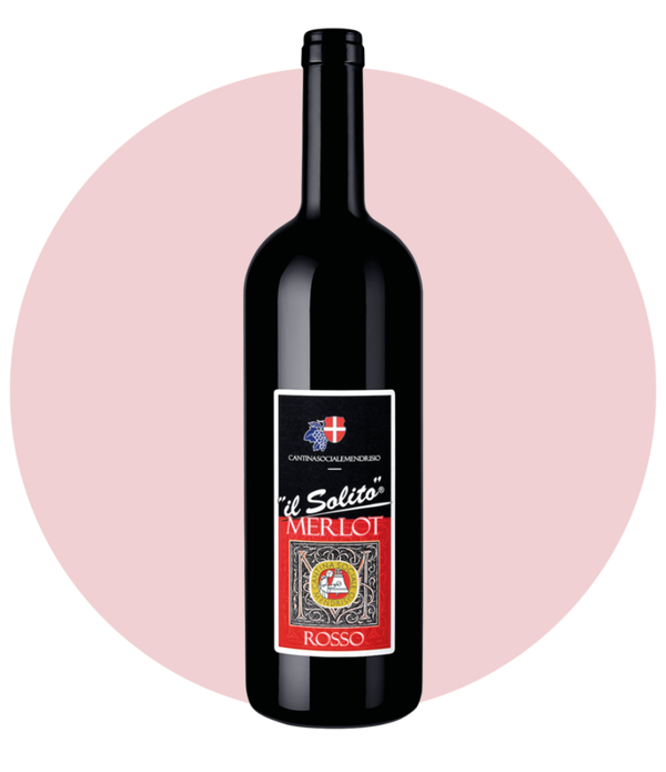 Il Solito Rosso Merlot della Italiano IGT 1 Flasche 75cl