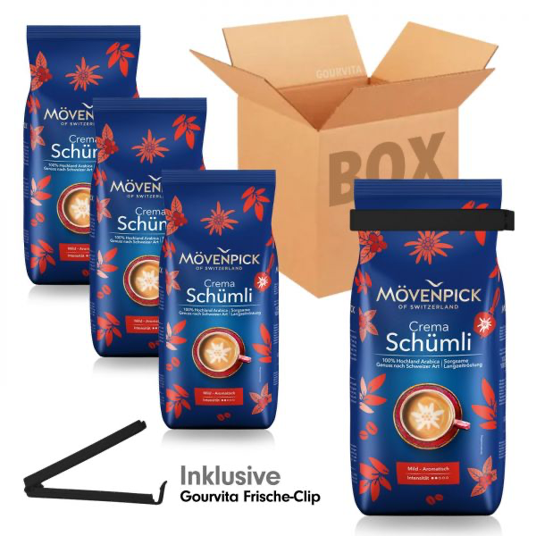 Mövenpick Crema Schümli Bohnen