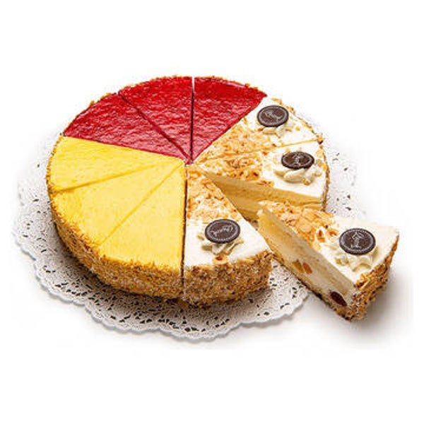 Quarktorte gemischt
