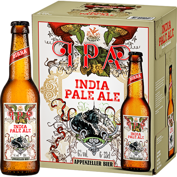 IPA-India Pale Ale 6x33cl 6.00% Alk