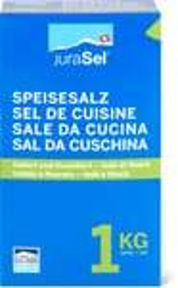 Jura-Salz Kochsalz 1x1 Kg