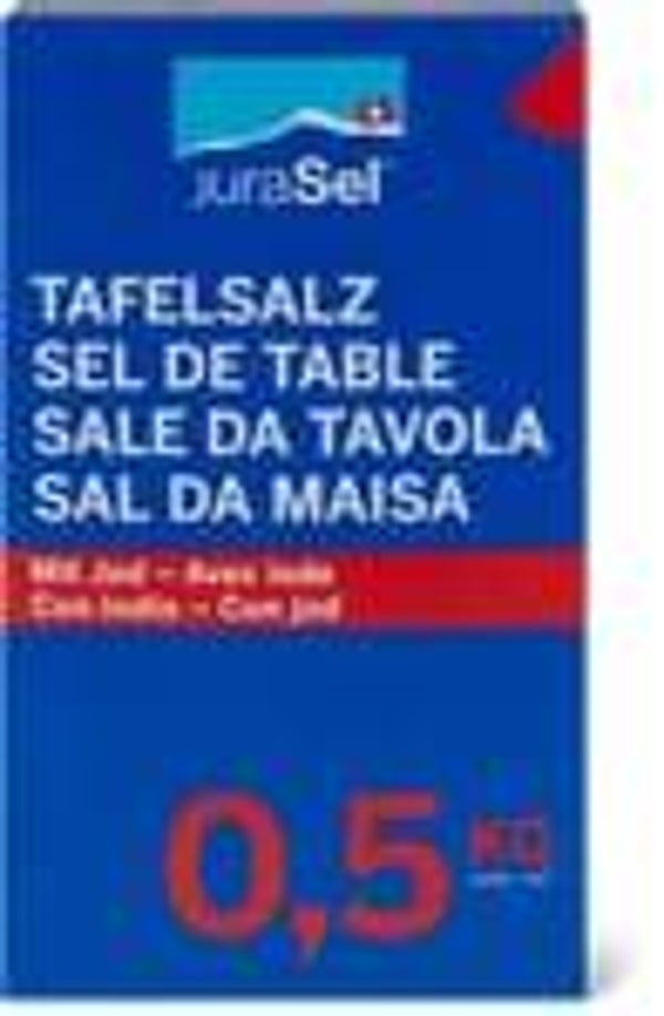 Jura-Sal  Speisesalz Jodhaltig 1x500g
