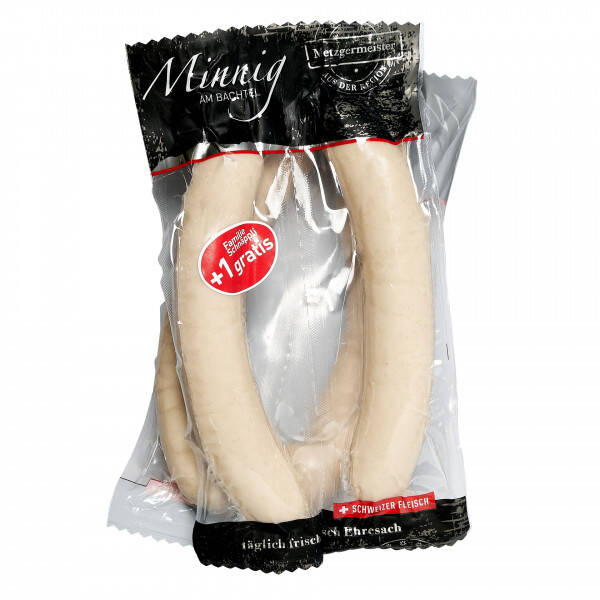 Kalbs Bratwurst 3 Stück 1 gratis