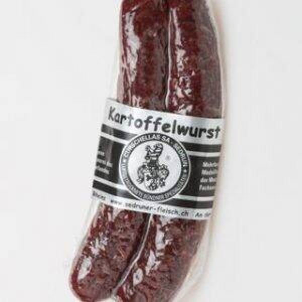 Kartoffwlwurst mit Rindfleisch 1 Paar
