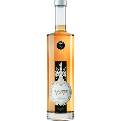 No 77 Flauder Gold 1x50cl 20% Holunder, Melissse, Blattgold