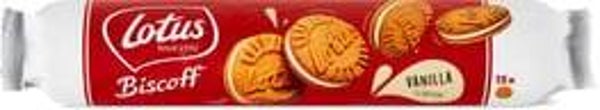 Lotus Biscoff Kekse mit Vanillecremefüllung