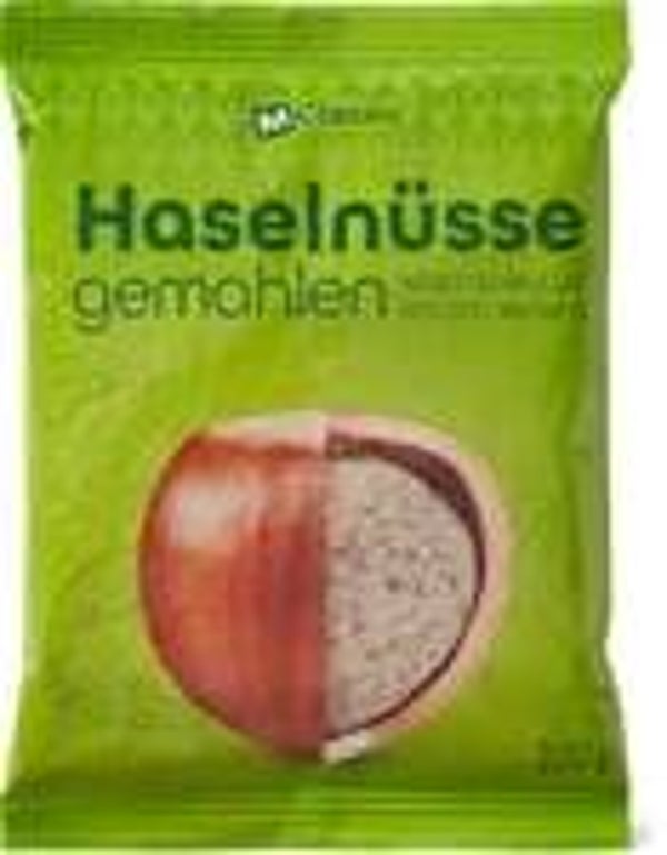 Haselnüsse gemahlen und gehackt 100g
