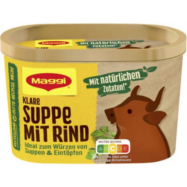 Klare Suppe mit Rind für 16l 288g
