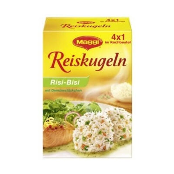 Reiskugeln Risi-Bisi mit Gemüsestückchen 4x31.25g